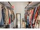 Spacious walk-in closet with shelving and storage, ideal for organization at 1448 Morrocroft Trl, Gastonia, NC 28054