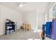 Bedroom featuring carpet, a ceiling fan, natural light and plenty of storage at 15916 Foreleigh Rd, Huntersville, NC 28078