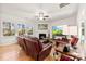 Spacious living room features hardwood floors, a fireplace, modern decor and an open floor plan at 15916 Foreleigh Rd, Huntersville, NC 28078