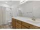 Bathroom features a vanity with sink, and a tub/shower combination at 160 Belfry Loop, Mooresville, NC 28117