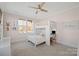 Cozy bedroom with bunk bed, workspace, and bright natural lighting at 180 Twin Sisters Ln, Mooresville, NC 28117