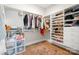 Organized walk-in closet with custom shelving and ample storage space at 180 Twin Sisters Ln, Mooresville, NC 28117