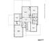 Second floor plan highlighting the media room, bedrooms, and bathroom locations at 180 Twin Sisters Ln, Mooresville, NC 28117