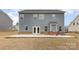 Backyard with patio area and furniture at 1854 Carrollton Dr, Indian Trail, NC 28079