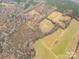 An aerial view showcasing sprawling acreage of woodlands and grassy fields at 2A Riverlane Rd, Rock Hill, SC 29730