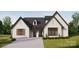 Charming white brick home featuring black trim and a well-manicured lawn at 2A Riverlane Rd, Rock Hill, SC 29730