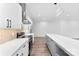 Bright kitchen features white cabinets and stainless steel appliances at 4029 Miller Rd, Salisbury, NC 28147