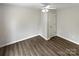 Clean bedroom with luxury vinyl plank flooring and neutral paint providing a blank canvas for personalization at 510 Newport Dr, Salisbury, NC 28144