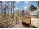 Spacious wooden deck with beautiful nature views, perfect for entertaining and relaxing at 7361 Sun Dance Dr, Fort Mill, SC 29707