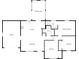 Detailed floor plan showcasing the layout with kitchen, living spaces, bedrooms, bathrooms, garage, and screened porch at 898 Sage Field Ln, Lincolnton, NC 28092