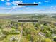 Aerial view of the property located 12 minutes from the Town of Fort Mill at 9136 Ladson Rd, Indian Land, SC 29707