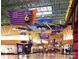 The decorative ceiling art in a bustling indoor shopping mall at 10032 Hunters Trace Dr, Concord, NC 28027