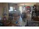 Open-concept kitchen area connected to the dining area, with essential appliances and ample counter space at 117 Jones Rd, Shelby, NC 28150