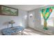Bright entryway featuring stylish decor, a statement lamp, and natural light from a window at 1216 Center St, Wadesboro, NC 28170