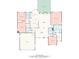 Detailed floor plan showcasing layout of the home including the bedrooms, living spaces and garage at 127 Oxford Dr, Mooresville, NC 28115