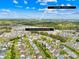 This is an aerial view of a neighborhood and home that is located a short drive to Concord Mills at 13514 Porter Creek Rd, Charlotte, NC 28262