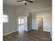 A light and airy bedroom with high ceilings and modern wood flooring at 18840 Nautical Dr # 57, Cornelius, NC 28031