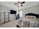 Comfortable bedroom with plenty of space, a ceiling fan, and neutral colors for a relaxing retreat at 311 Glenn Allen Rd, Mooresville, NC 28115