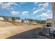 Wide shot of backyard with multiple neighboring houses creating a community atmosphere at 3309 Colorado Blue Ct, Gastonia, NC 28056