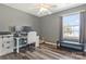 Home office space with modern desk setup and natural lighting at 4790 Polk Ford Rd, Stanfield, NC 28163