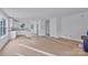Bright open-concept living space with an island, fresh white walls, and natural light at 513 Harrel St, Salisbury, NC 28144