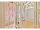 View of a bathroom under construction showing insulation and visible framing at 513 Harrel St, Salisbury, NC 28144