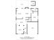 Detailed first floor floor plan of the home, including kitchen, living areas, and garage at 10071 Highland Creek Cir, Indian Land, SC 29707
