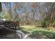 View of the walkout backyard and deck, perfect for outdoor entertaining at 1024 Eaglewood Ave, Charlotte, NC 28212