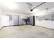 Well-organized garage with storage cabinets and slatwall panels for tool organization at 126 Adelaide Way, Rock Hill, SC 29732