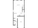 Layout of first floor showcasing living room, dining area, kitchen, and garage at 217 Century Dr, Salisbury, NC 28147