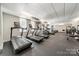 Well-equipped fitness center with treadmills and exercise machines for a healthy lifestyle at 300 W 5Th St # 344, Charlotte, NC 28202