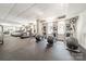 Well-equipped gym featuring treadmills, elliptical machines, and modern fitness equipment for resident use at 300 W 5Th St # 344, Charlotte, NC 28202