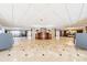 Spacious lobby area featuring a welcoming reception desk and elegant tile flooring at 300 W 5Th St # 344, Charlotte, NC 28202