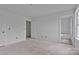The bedroom provides ample space and natural light with an attached bathroom at 515 Harrel St, Salisbury, NC 28144