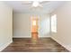 Bright bedroom with hardwood floors and neutral walls, offering a peaceful retreat at 1429 Edgewood Dr, Rock Hill, SC 29730