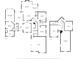 Complete floor plan showing both the first and second floors layout with dimensions for each room at 147 Pearl Bay Dr, New London, NC 28127