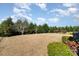 Spacious backyard features lush greenery, mature trees, and a grill perfect for outdoor entertaining at 3034 Oakmere Rd, Waxhaw, NC 28173
