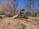 Neighborhood playground featuring a covered picnic area and a fun slide and climbing structure for children to enjoy at 3222 Shadow Lake Ln, Matthews, NC 28104