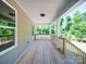 Spacious covered porch providing an open and relaxing outdoor space at 406 White Store Rd, Wadesboro, NC 28170