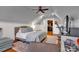 Spacious bedroom with gym equipment and plenty of room at 4536 Rustling Woods Dr, Denver, NC 28037