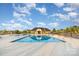Stunning community pool and clubhouse with crystal clear water perfect for relaxation and recreation at 758 Waterscape Ct, Rock Hill, SC 29730