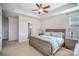 Main bedroom featuring a decorative trey ceiling, and lots of natural light at 758 Waterscape Ct, Rock Hill, SC 29730