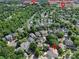Aerial view showcasing the home's location near Lowe's and Baxter Village Town Center at 1569 Benjamen Latrobe Cir, Fort Mill, SC 29708