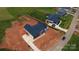 New construction home showcasing modern design, landscaping potential, and neighborhood setting at 1370 Coppergate Dr, Salisbury, NC 28147