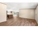 Spacious living room with wood-look floors, perfect for gatherings and relaxing at 141 Lakewind Dr, Mooresville, NC 28115