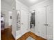 Bright hallway with access to the bathroom at 1623 Geneva Ct, Charlotte, NC 28209