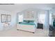 Spacious main bedroom with vaulted ceiling, calming color scheme, and stylish furniture, creating a comfortable retreat at 203 Giant Oak Ave, Statesville, NC 28677