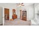 Large bedroom with ceiling fan and ample sunlight from window at 205 Cowboys Cir, Rock Hill, SC 29732