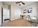 Bedroom with neutral carpet, closet, an office area and an adjacent bathroom at 317 Praline Way, Fort Mill, SC 29715