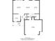 Detailed first floor plan featuring dimensions for each room at 446 Brannon Meadows Dr, York, SC 29745